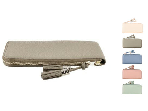 【豊岡財布 アトリエヌウ NU04117 アイボリー】loop(ループ)ロングウォレットS